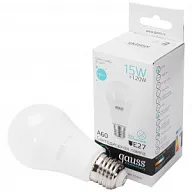 Лампа светодиодная Gauss Elementary, груша, 15Вт, Е27 4100К цены в Воронеже