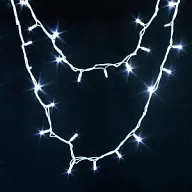 Гирлянда Нить, 10м, белый провод, холодный свет, уличная цены в Воронеже