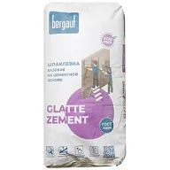 Шпатлевка цементная Glatte Zement Bergauf, 25кг цены в Воронеже