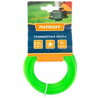 Леска для триммера Patriot 200-12-3, 2.0мм х 12м, звезда цены в Воронеже