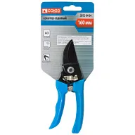 Секатор Союз 3012-04-04, пластиковые рукоятки, 160мм цены в Воронеже