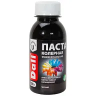 Универсальная колеровочная паста Dali, черный, 0.1л цены в Воронеже