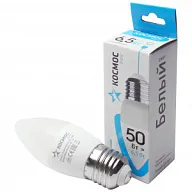 Лампа светодиодная Космос, свеча, 6.5Вт, E27, 4500К цены в Воронеже