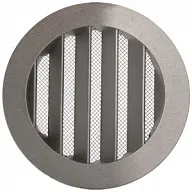 Товары для Решетка вентиляционная круглая с фланцем, аллюминиевая, 10РКМ, d-100мм цены в Воронеже