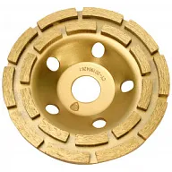 Чашка алмазная шлифовальная Trio-Diamond, 125х22,2 мм, двухрядная цены в Воронеже