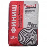 Шпатлевка полимерная финишная Евро-Л, белая, 18кг цены в Воронеже