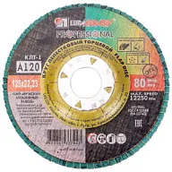 Круг шлифовальный лепестковый Луга, 125х22.2мм, Р120, торцевой цены в Воронеже