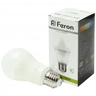 Лампа светодиодная Feron, шар, 15Вт, Е27, 4000К цены в Воронеже