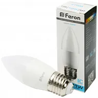Лампа светодиодная Feron, свеча, 11Вт, Е27, 6400К цены в Воронеже
