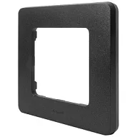 Рамка Legrand Inspiria, 1-местная, антрацит цены в Воронеже