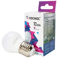 Лампа светодиодная Космос, шар, 10.5Вт, Е27, 6500К цены в Воронеже