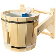 Все для Обливное устройство для бани "Русская забава", с пластмассовой вставкой, липа, 15л цены в Воронеже