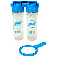 Фильтр двойной стандарт Аквабрайт АБФ-2, Slim Line 1/2 цены в Воронеже