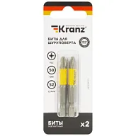 Бита Kranz PZ №2, 50мм, ударная, 2шт цены в Воронеже
