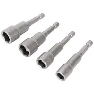 Набор бит Sturm! для кровельных саморезов, магнитные, 8,10,12,13 x 65мм, 4 шт цены в Воронеже