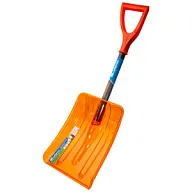 Лопата автомобильная для уборки снега "Сибртех", пластмассовая, стальной черенок, 270х360х840мм цены в Воронеже