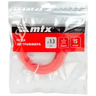 Леска для триммера MTX, 1.3мм х 15м, звезда цены в Воронеже