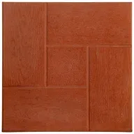 Плитка тротуарная "4 доски", 300х300мм, красная цены в Воронеже