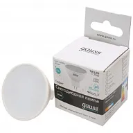 Лампа светодиодная Gauss Elementary, софит, 7Вт, GU5.3 4100К цены в Воронеже