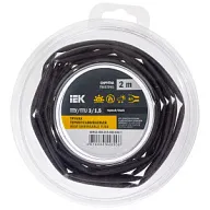 Термоусадочная трубка ИЭК ТТУ нг-LS, 3/1.5мм, черная, 2м/уп. цены в Воронеже