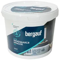 Краска водно-дисперсионная Bergauf Fleur ВД, для стен и потолка, полиакриловая, моющаяся, 4.5л. цены в Воронеже