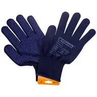 Перчатки Fiberon Микроточка, полиэстер, ПВХ покрытие, синий цены в Воронеже