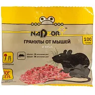 Отрава Nadzor, от мышей и крыс, гранулы, 100гр цены в Воронеже
