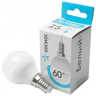 Лампа светодиодная Космос, шар, 7.5Вт, E14, 4500К цены в Воронеже