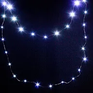 Электрогирлянда на батарейках Роса, 10м, холодный свет цены в Воронеже