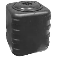 Бак для душа 150 л, 500х500х700мм, черный цены в Воронеже