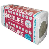 Утеплитель в плитах IIzolife Light, 1200х600х100мм, 2.88м2, 4шт/уп. цены в Воронеже