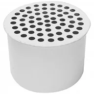 Заглушка белая с отверстиями для дымохода d135 . цены в Воронеже