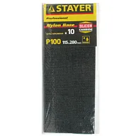Сетка шлифовальная Stayer, 115х280мм, Р100, 10шт/упак цены в Воронеже