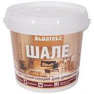 Лак Акватекс Шале "Рогнеда", тонирующий, для древесины, бесцветный, 0.9л цены в Воронеже