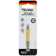 Биты Kranz  PH 2, магнитная, 70мм, 1шт цены в Воронеже