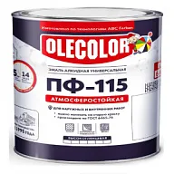 Эмаль ПФ-115 Olecolor, белая, 1.9кг цены в Воронеже