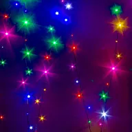 Электрогирлянда Нить, прямая, V8 300 ламп, цветной свет цены в Воронеже