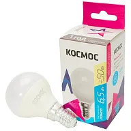 Лампа светодиодная Космос, шар, 6.5Вт, E14, 3000К цены в Воронеже