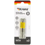 Бита Kranz PZ №3, 50мм, магнитная, 2шт цены в Воронеже