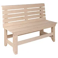 Скамья без подлокотников, липа, 1200мм х 870мм х 550мм цены в Воронеже