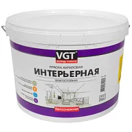 Краска водно-дисперсионная VGT АК-2180, акриловая, 15кг цены в Воронеже