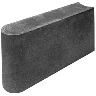 Поребрик шарнирный прессованный Зенит Черноземье, 330х200х80мм серый, штучно цены в Воронеже