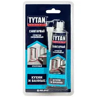 Герметик Tytan, санитарный, силиконовый, бесцветный, 85мл цены в Воронеже