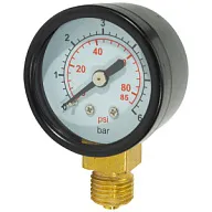 Манометр Aquario PG-S40R, радиальное присоединение, 6 бар цены в Воронеже