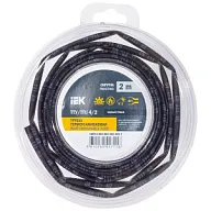 Термоусадочная трубка ИЭК ТТУ нг-LS, 4/2, черная, 2м/уп. цены в Воронеже