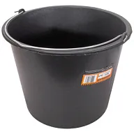 Ведро пластиковое, черное, круглое, 16л цены в Воронеже