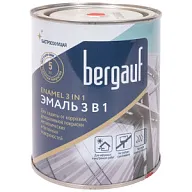 Грунт-эмаль по ржавчине 3в1, Bergauf Enamel красная, 0,8кг цены в Воронеже
