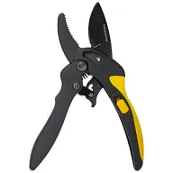 Секатор Hanskonner HK3012-07-23, с храповым механизмом, алюминиевыми рукоятками, 205мм цены в Воронеже