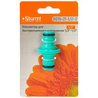 Всё для Переходник Sturm! 3015-21-1/2-2, соединитель-соединитель цены в Воронеже