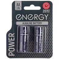 Батарейка алкалиновая Energy Power LR06, АА, 2шт/уп. цены в Воронеже